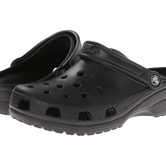 Crocs Classic Clog Shoes Black, Size: 10 Medium, EVA